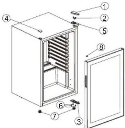 Guzzanti GZ 117A - OTOČENIE ZÁVESU DVIEROK - 1
