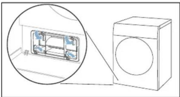BOSCH WTR85V00BY - Spodní část vyčistěte následovně: - 3