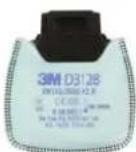 3M HF-802SD - 3M™ Secure Click™ Half Mask Reusable Respirator HF-800 Series. - 19