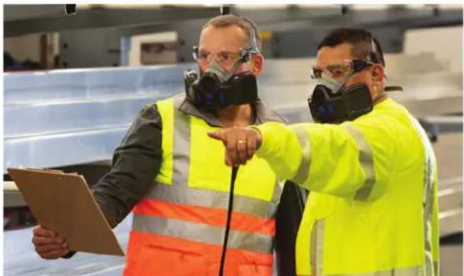 3M HF-802SD - 3M™ Secure Click™ Half Mask Reusable Respirator HF-800 Series. - 9