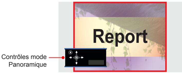 Report Contrôles mode Panoramique