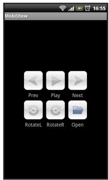 MobiShow Prev Play Next RotateL RotateR Open