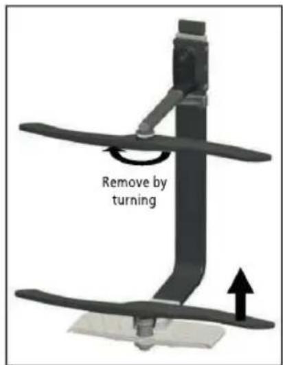 Remove by turning