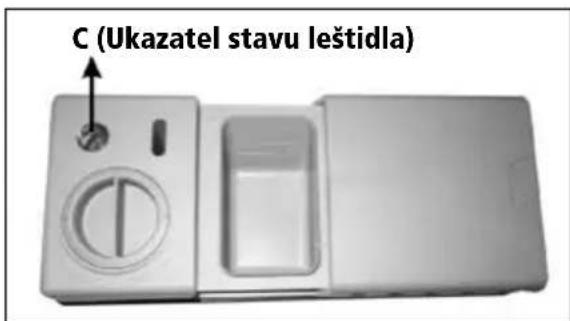 C (Ukazatel stavu leštidla)