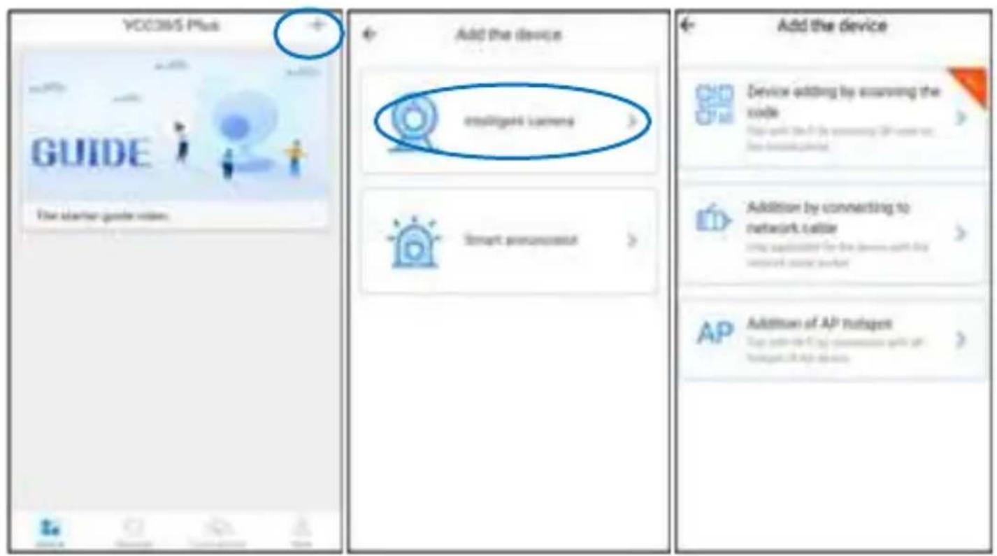 VCCMS Plus GUIDE The starter guide video. Add the device Intelligent Camera Smart consensus Add the device Device editing by examining the code Addition by connecting to network cable AP Addition of AP transport Top 100% of the device will get Transport in high speed.