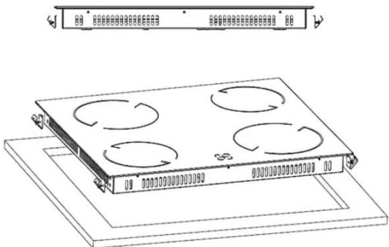 SCHNEIDER SMOC 13-DO - Einbau des Kochfeldes - 1
