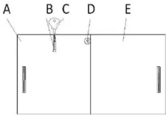 A B C D E