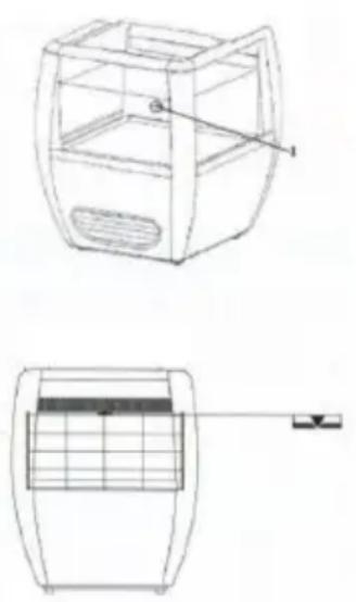 Scancool OTF 87 BE - Produkte einlagern - 1