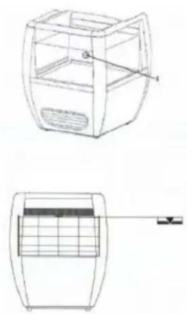 Scancool OTF 87 BE - Påfyldning af produkt - 1