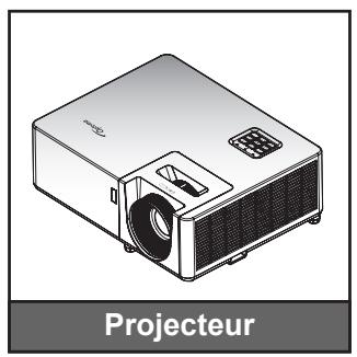 OPTOMA ZX300 - Contenu du paquet - 1