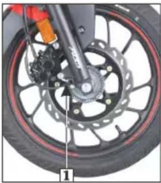 HERO Xtreme 160R (2022) - वाहन की गति 5 किमी / घंटा से अधिक होने पर एबीएस सिस्टम सेल्फ-रेगूलेटिंग और हमेशा सक्रिय रहता है। - 1