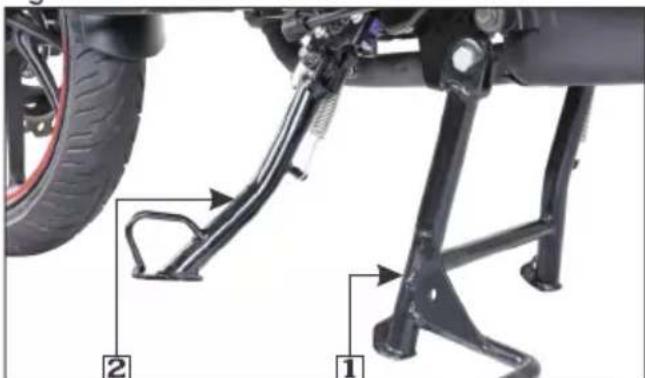 HERO Xtreme 160R (2022) - मेन / साइड स्टैंड का लुब्रिकेशन - 1