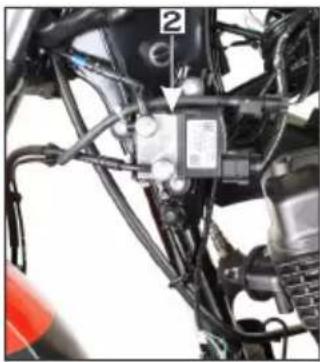 HERO Xtreme 160R (2022) - वाहन की गति 5 किमी / घंटा से अधिक होने पर एबीएस सिस्टम सेल्फ-रेगूलेटिंग और हमेशा सक्रिय रहता है। - 2