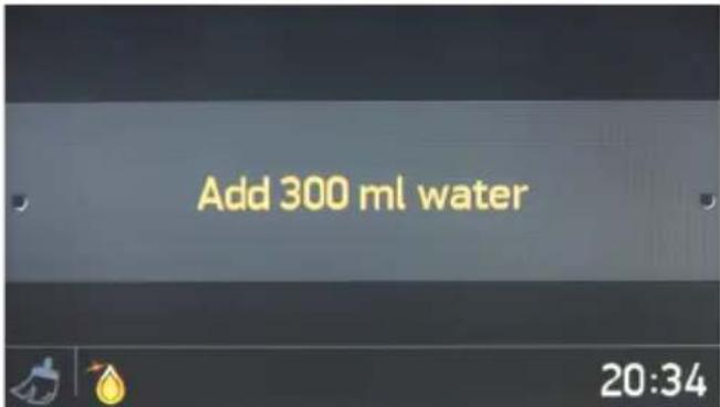 Add 300 ml water 20:34