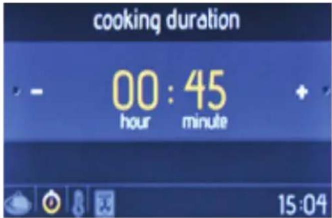 cooking duration 00:45 hour minute 15:04