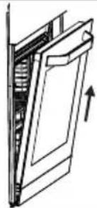 ASPES AHE1400PI - Removal of the Oven Door - 3