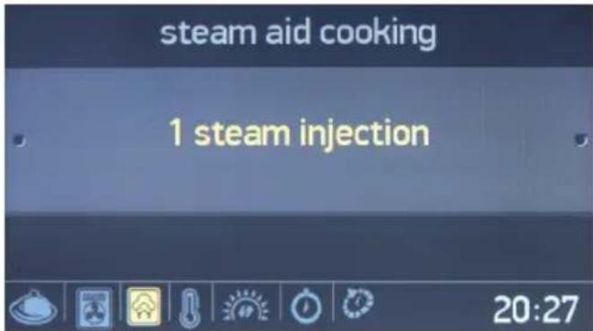 steam aid cooking 1 steam injection 20:27