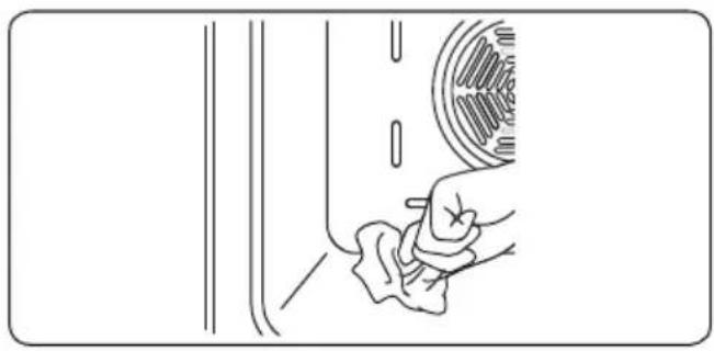 ASPES AHE1400PI - Cleaning the Inside of the Oven - 1
