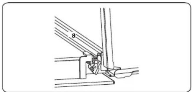 ASPES AHE1400PI - Extracción de la puerta del horno - 2