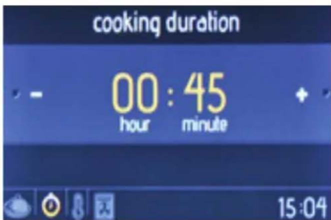 cooking duration 00:45 hour minute 15:04