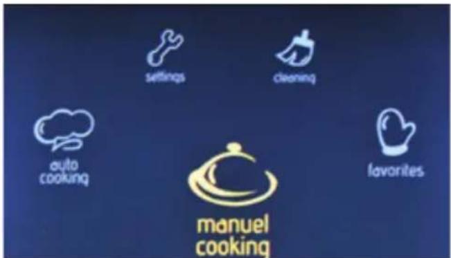 settings cleaning auto cooking manuel cooking lavorites