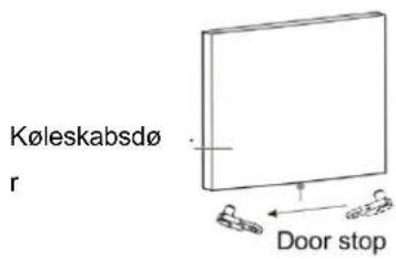 Køleskabsdø r Door stop