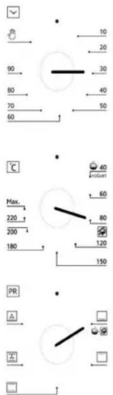 10 20 90 30 80 40 70 50 60 °C Max. 60 220 80 200 180 120 150 PR