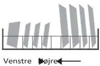 Diagram showing two geometric shapes with checkmark indicators, one marked with X and the other with ✓