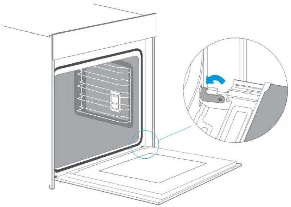 Scandomestic XO 6500 - Montering av apparatdörren - 1