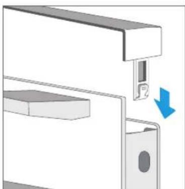 Scandomestic XO 6500 - Removing the door cover - 3