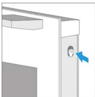 Scandomestic XO 6500 - Removing the door cover - 1