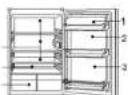 Scandomestic SKS 346 W - Kølesektionen - 1