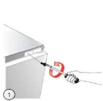 Scandomestic SKS 201 W - Dørvending - 1