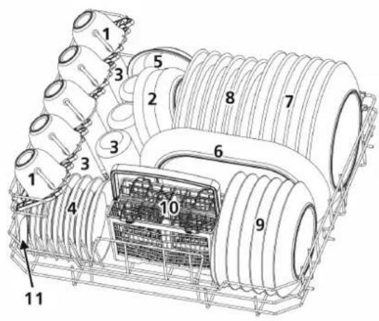 Technical diagram of a mechanical assembly with numbered components, likely an electrical or industrial component.