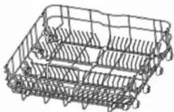 Line drawing of a wire mesh basket structure (no text or symbols)