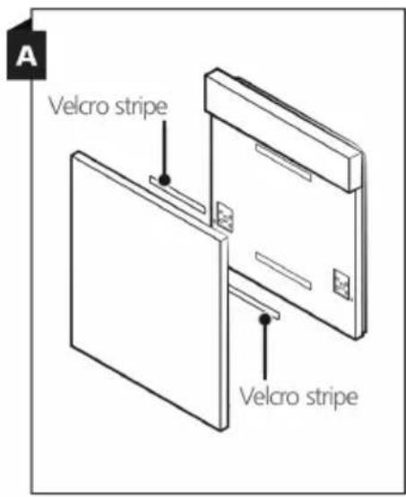 Velcro stripe Velcro stripe