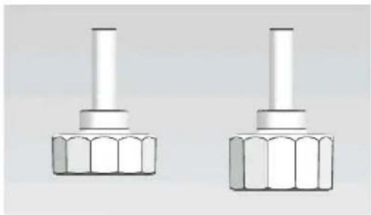 Scandomestic SKF 327 W - Reversing the door swing - 13