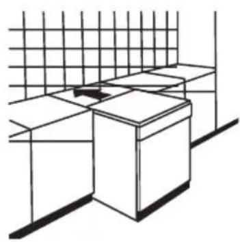 Scandomestic SFO 3502 W - Montering mellem eksisterende skabe - 1