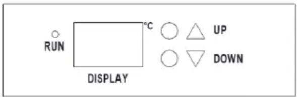 RUN °C DISPLAY ○ △ UP ○ ▽ DOWN