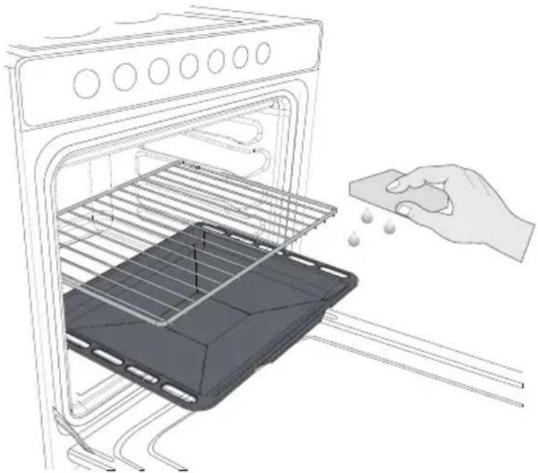 SMEG CO61GMA - Rengøring af ovnen indvendigt - 1