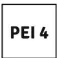 Biltema 84-302 - SLIDSTYRKEKLASSER – PEI-tabel, denne skala gælder for glaserede fliser - 3