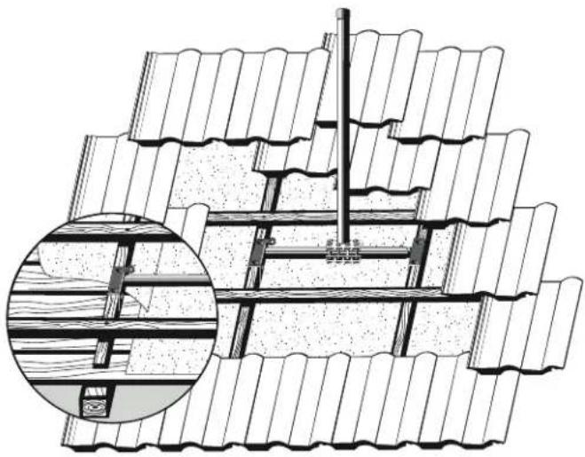 KATHREIN ZAS 46 - Dachsparrenhalter montieren - 1