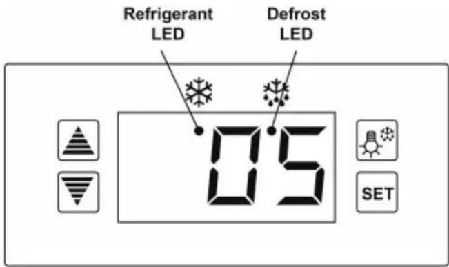 Scancool RTW 129 BE - Digital temperaturregulator - 1
