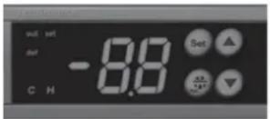 Scancool SC 311 SLE - Operation and display panel - 1