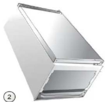 Scancool KK 151 E - Changing the door direction - 2