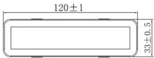 120±1 33±0.5