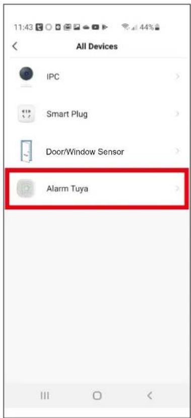 All Devices IPC Smart Plug Door/Window Sensor Alarm Tuya
