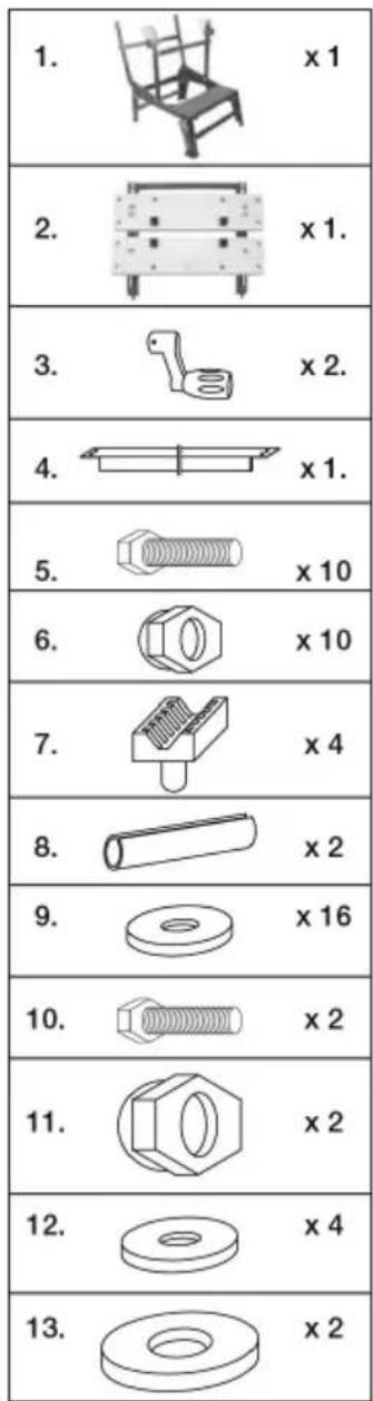1. x 1 2. x 1. 3. x 2. 4. x 1. 5. x 10 6. x 10 7. x 4 8. x 2 9. x 16 10. x 2 11. x 2 12. x 4 13. x 2