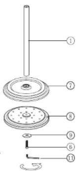 Biltema 47-4004 - MONTERA NEDRE RÖR/MONTERE NEDRE RÖR/ASENNA ALAPUTKI/ MONTERING AF NEDERSTE RÖR - 1