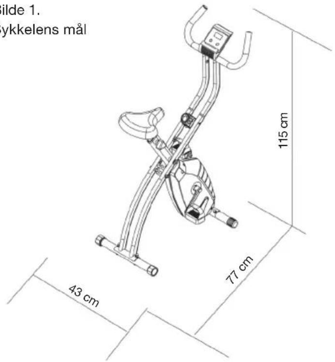 Bilde 1. Nykelens mål 43 cm 77 cm 115 cm
